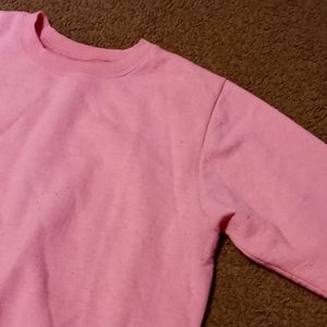 Big pink sweater